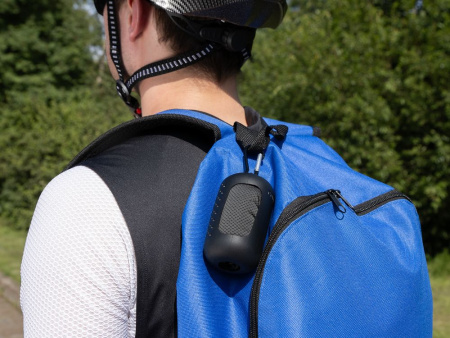 Охлаждающее полотенце Narvik в силиконовом чехле, черное