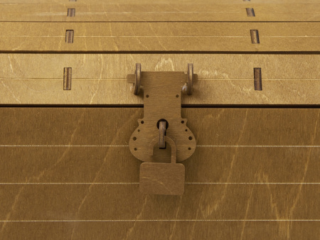 Подарочный набор: кукла фарфоровая, мед, голубой