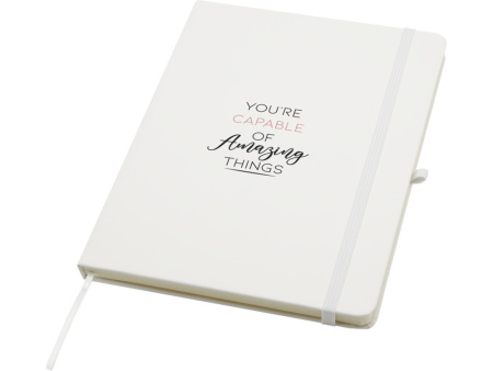 Блокнот Spectrum Plus формата A5 в твердой обложке - Белый