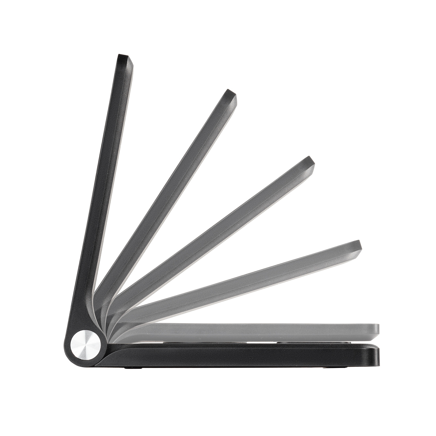 Складная беспроводная (15W) зарядная станция "Clap" с подсветкой логотипа и подставкой для смартфона Складная беспроводная (15W) зарядная станция "Clap" с подсветкой логотипа и подставкой для смартфона