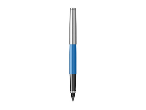 Ручка перьевая Parker Jotter Originals Blue Chrom CT, перо: F, цвет чернил: blue, в подарочной упаковке