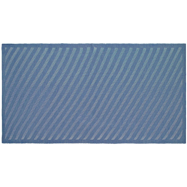 Плед Locus Solus, синий с голубым