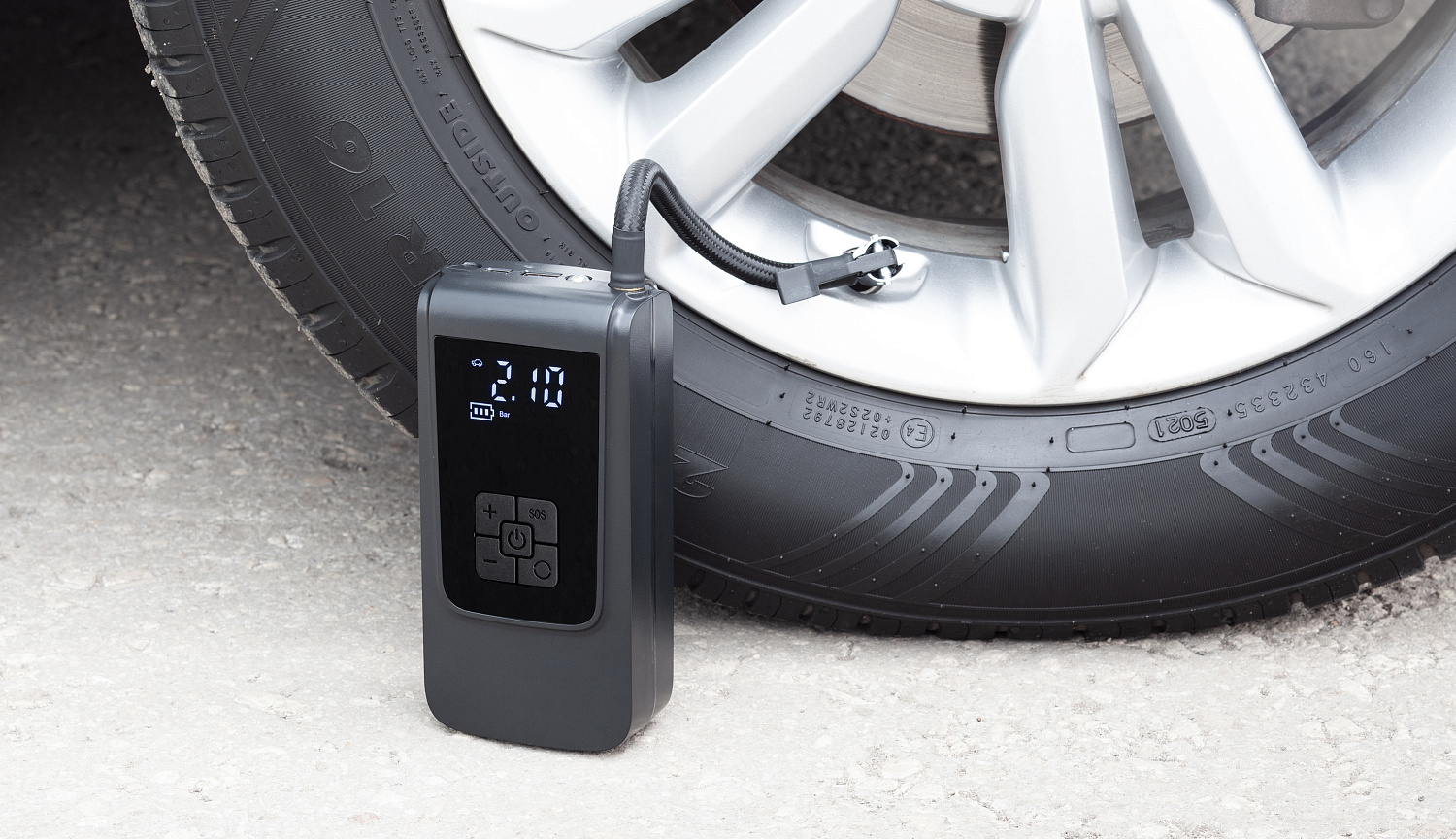 Беспроводной компрессор "Pitstop" Беспроводной компрессор "Pitstop"