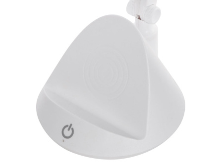 Настольный светильник с функцией беспроводной зарядки Bendy (Р) Настольный светильник с функцией беспроводной зарядки Bendy (Р)