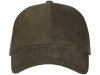 Hutton 6-панельная бейсболка из переработанного хлопка - Зеленый лесной