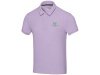 Рубашка поло унисекс Akoya из переработанного махрового материала - Lilac