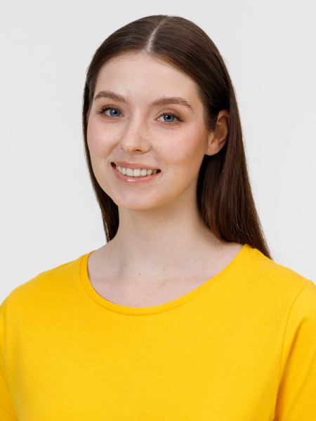 Футболка E190 женская белая, размер 3XL