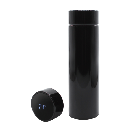 Термос Reactor с датчиком температуры (черный)