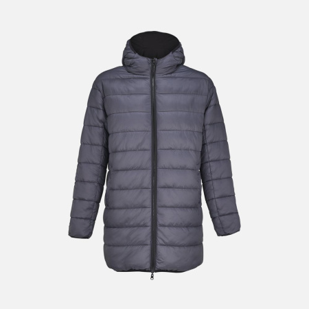 Куртка-парка унисекс Reverse, черная, размер 3XL