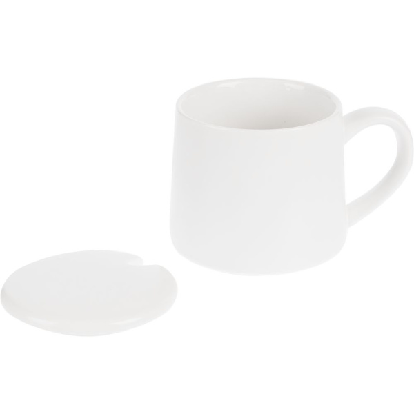 Кружка с подогревом и беспроводной зарядкой dualBase ver. 2.0 Matt, белая Кружка с подогревом и беспроводной зарядкой dualBase ver. 2.0 Matt, белая