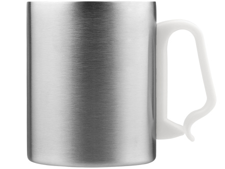 Стальная кружка с двойными стенками Climber Max, 450 мл, белый