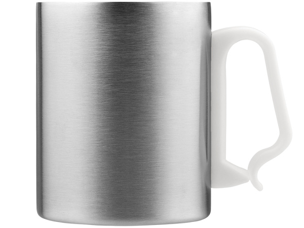 Стальная кружка с двойными стенками Climber Max, 450 мл, белый