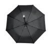 Зонт складной автоматический Forest Walker с фонариком, чёрный
