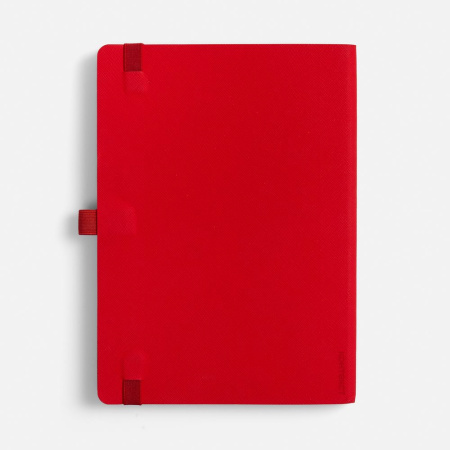 Ежедневник Peel Flex, недатированный, красный