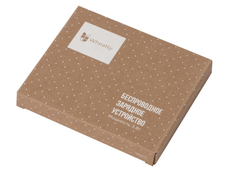 Беспроводное зарядное устройство Wheatty, 5W Беспроводное зарядное устройство Wheatty, 5W