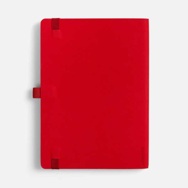 Ежедневник Peel Flex, недатированный, красный