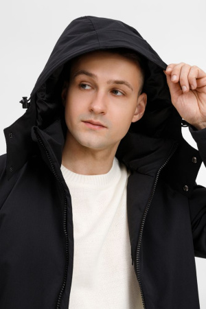 Куртка-парка унисекс Sfera, черная, размер 4XL