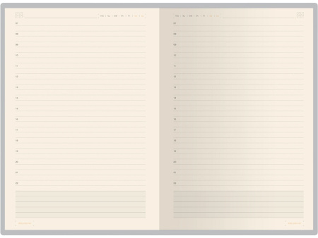 Ежедневник недатированный  А5 PRIMAVERA бордовый