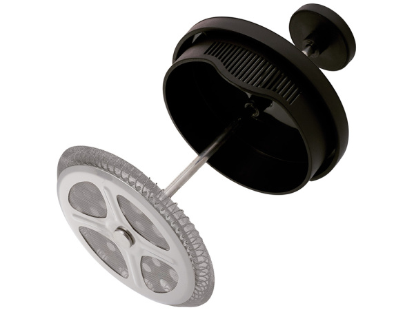 Пластиковый френч-пресс Intense, 600мл, черный