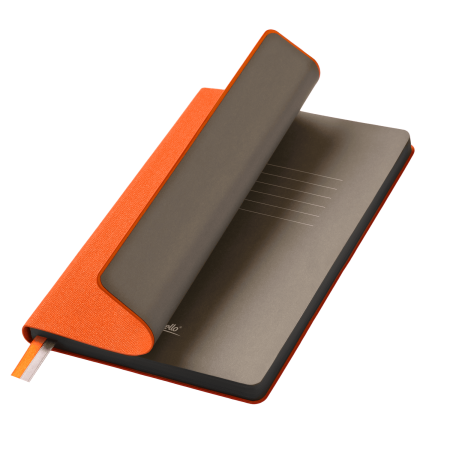 Ежедневник Твид (Tweed) недатированный, оранжевый