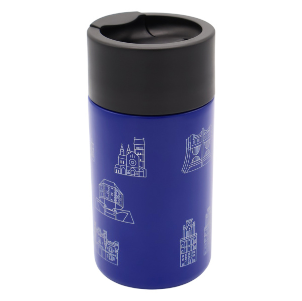 Вакуумная герметичная термокружка Kelly, красная