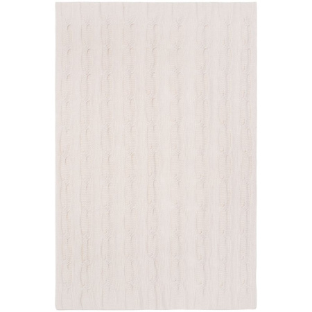 Плед Snefald, жемчужно-белый