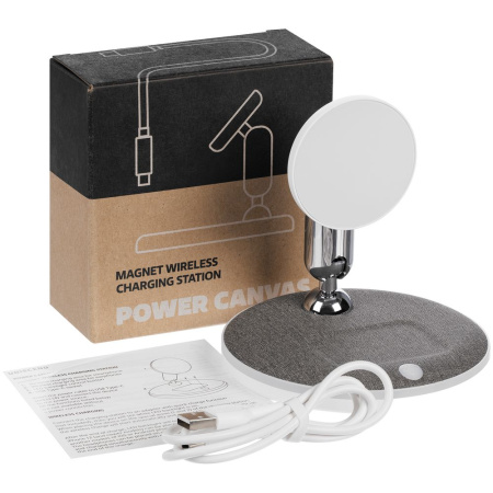 Универсальная зарядная станция Power Canvas, белая Универсальная зарядная станция Power Canvas, белая