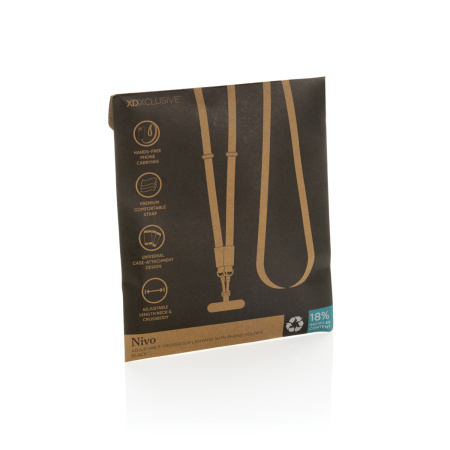 Ремешок-держатель для телефона  Nivo из rPET