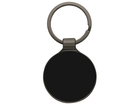 Брелок Light Steel Rnd, цвет оружейной стали
