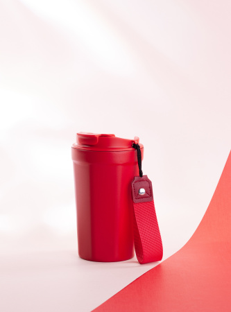 Термостакан "Eclipse" 400 мл, покрытие пудра, синий