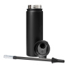 Термобутылка вакуумная герметичная Савона (Savona), черная