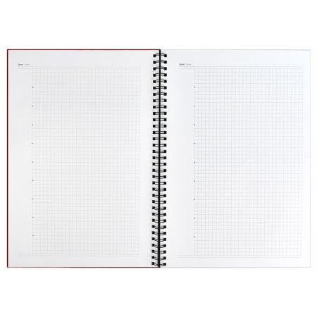 Ежедневник Notera Maxi, недатированный, красный