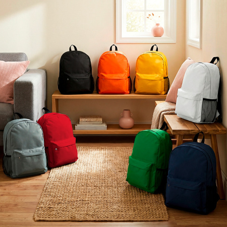 Рюкзак водостойкий "DISCO", черный, 41 x 30 x11 см, 100% полиэстер 600D