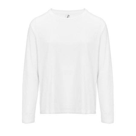 Футболка с длинным рукавом женская Monarch Women, белая, размер XS