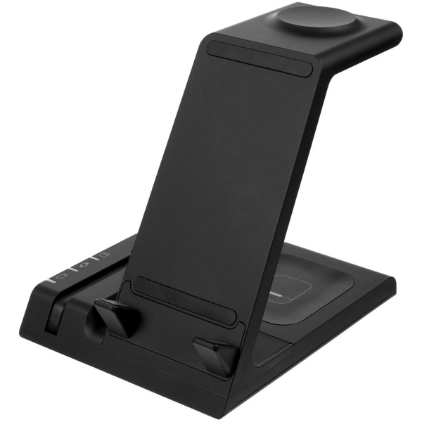 Зарядная станция Tres, черная Зарядная станция Tres, черная