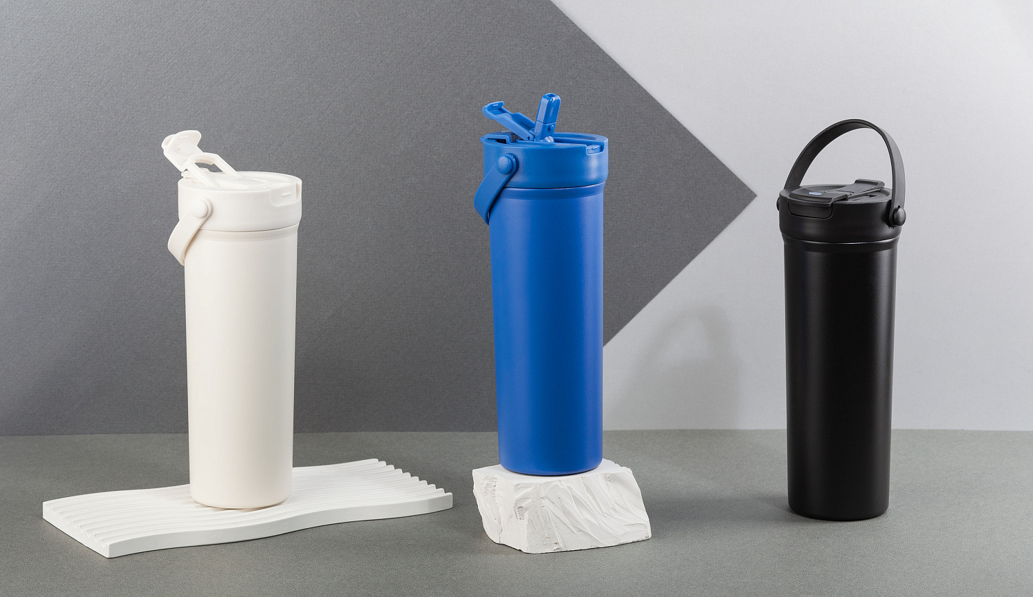 Термокружка "Pinta" 600 мл, покрытие пудра