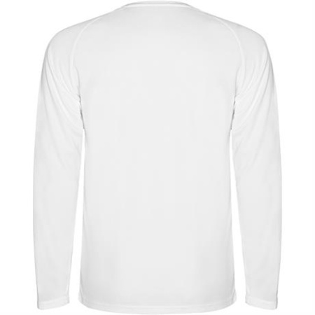 Спортивная футболка MONTECARLO L/S мужская, БЕЛЫЙ S