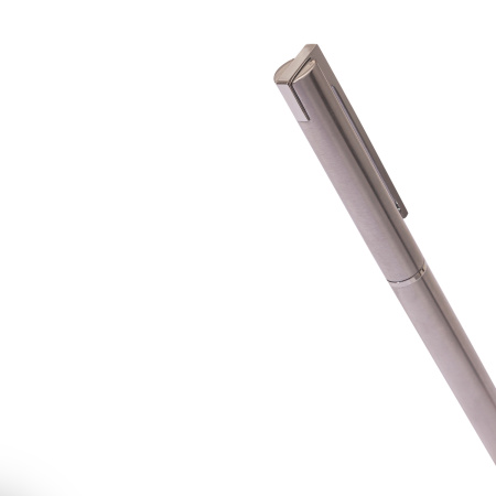 РУЧКА  "BERGAMO" ШАРИКОВАЯ АВТОМАТИЧЕСКАЯ, МЕТАЛЛИЧЕСКИЙ КОРПУС СТАЛЬ, 0.7 ММ, СИНЯЯ