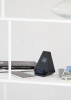 Настольная Bluetooth колонка (3Вт) "Smart Pyramid" с часами и беспроводным (15W) зарядным устройством, с подсветкой логотипа Настольная Bluetooth колонка (3Вт) "Smart Pyramid" с часами и беспроводным (15W) зарядным устройством, с подсветкой логотипа