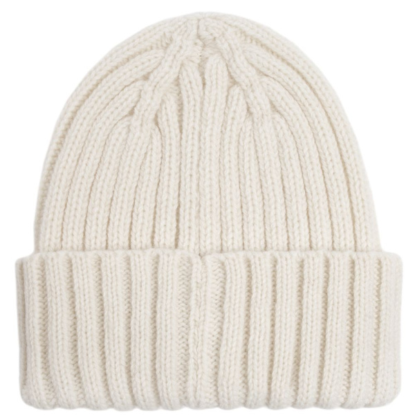 Шапка Uni, молочно-белая