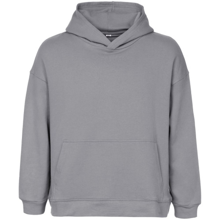 Худи оверсайз унисекс Outshine, серое, размер XL/2XL