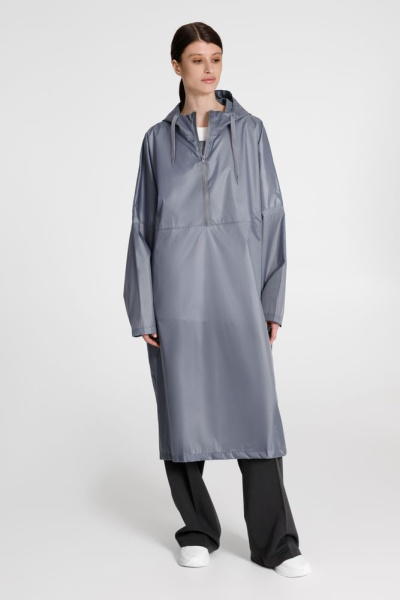 Дождевик-анорак R1, серый, размер XS/S