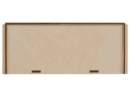 Деревянная коробка для гирлянды с наполнителем-стружкой Ларь