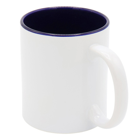 Кружка керамическая Честер, сублимация, синий