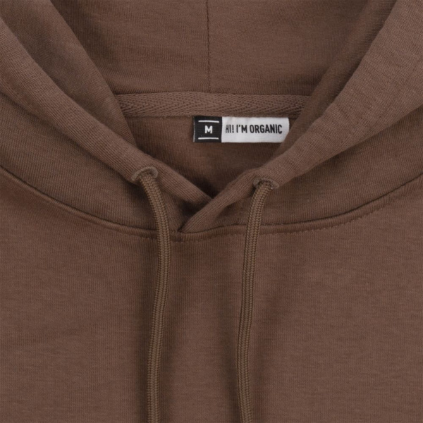 Толстовка с капюшоном женская BNC Inspire (Organic), серо-голубая, размер XS