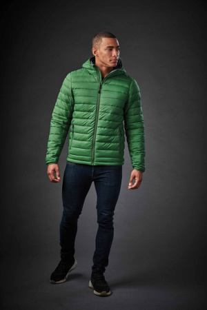 Куртка компактная мужская Stavanger черная с серым, размер 4XL