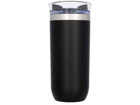 Вакуумная герметичная термокружка Twist, черный