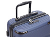 Чемодан TORBER ОНЕГА, синий, ABS-пластик, 59,5 х 39,5 х 24 см, 46 л