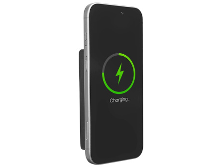 Магнитный беспроводной внешний аккумулятор, QC/PD Сёрф, 10000 мАч, серый