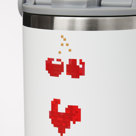 Термокружка вакуумная Montana, белая